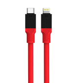 Tactical Fat Man Cable USB-C/Lightning 1m Red