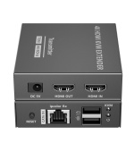 PREMIUMCORD HDMI 2.0 KVM extender Ultra HD 4kx2k@60Hz na 70m s přenosem USB