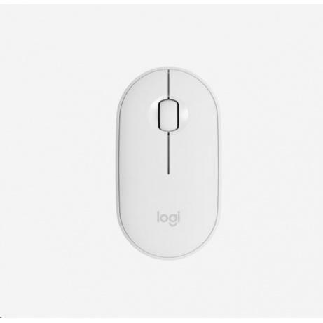 Logitech Pebble Wireless Mouse M350, světle šedá