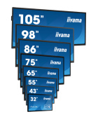 iiyama ProLite IDS, 24/7, Google EDLA, 165 cm (65''), PureTouch-IR, 4K, USB, USB-C, RS232, Ethernet, Wi-Fi, Android, USB