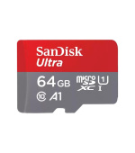 SanDisk MicroSDXC karta 64GB Ultra (140MB/s, A1 Class 10 UHS-I ) + adaptér