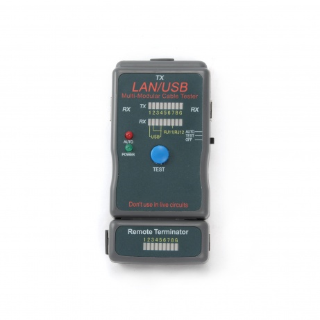 GEMBIRD Eth kabel tester NCT-2 - RJ11-12,USB