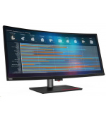 LENOVO LCD P40w - 39.7",IPS,mat,prohnutý,21:9,5120x2160,178/178,4ms,300cd/m2,1000:1,DP,HDMI,RJ45,TB4,USB,VESA,Pivot