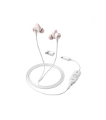 Logitech sluchátka Zone wired Earbuds, drátové, růžová