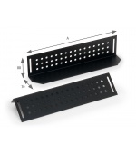 Nosné ližiny pro rack hl.700mm (L=480mm)-pár černé