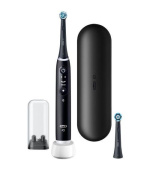 Oral-B iO Series 6N elektrický zubní kartáček, časovač, tlakový senzor, aplikace Oral-B, Black Lava