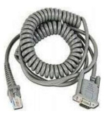 Datalogic RS232 kabel, kroucený