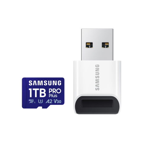 Samsung PRO Plus/micro SDXC/1TB/UHS-I U3 / Class 10/+ Adaptér/Modrá