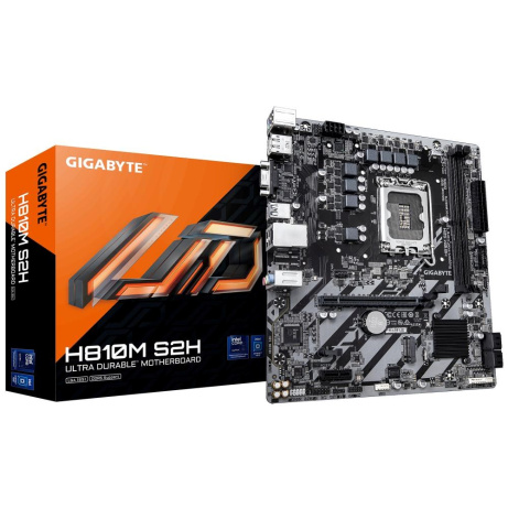 GIGABYTE MB Sc LGA1851 H810M S2H, Intel H810, 2xDDR5, 1xDP, 1xHDMI, 1xVGA, mATX