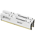 KINGSTON DIMM DDR5 32GB (Kit of 2) 6400MT/s CL32 ECC FURY Beast EXPO Bílá