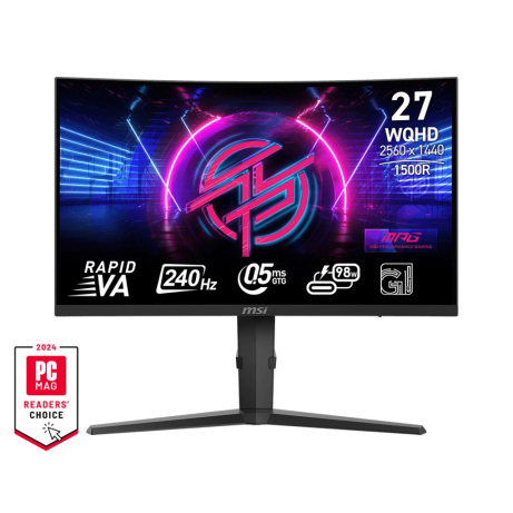 MSI MPG/275CQRXF/27"/VA/QHD/240Hz/0,5ms/Black/3R