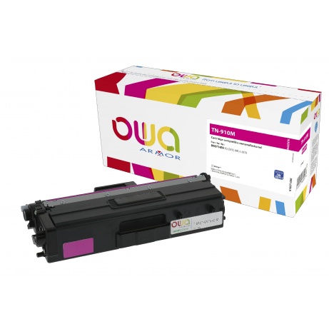 OWA Armor toner kompatibilní s Brother TN-910M, 9000st, červená/magenta