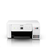 EPSON tiskárna ink EcoTank L3286, 5760x1440dpi, A4, 33ppm, USB, Wi-Fi, sken, bílá