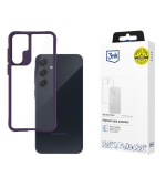 3mk Satin Armor Case+ Purple pro Samsung Galaxy A55 5G