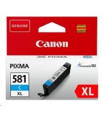 Canon CARTRIDGE PGI-580XL azurová pro PIXMA TS615x, TS625x, TS635x, TR7550, TS815x (519  str.)