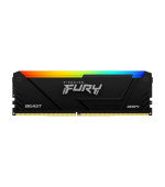 KINGSTON DIMM DDR4 16GB 2666MT/s CL16 FURY Beast RGB