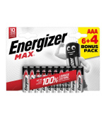 Energizer LR03/10 Max AAA 6+4 zdarma