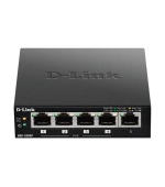 D-Link DES-1005P 5-port 10/100 switch, 4xPoE+,60W