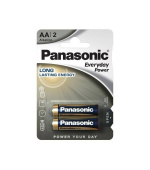 PANASONIC Alkalická baterie LR6EPS/2BP Everyday Power (Blistr 2 ks)