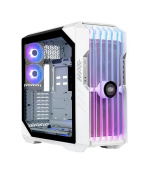 Cooler Master case HAF 700 EVO Big-Tower, ARGB, bez zdroje, 3x 120mm ARGB Fan, 2x 200mm ARGB Fan, bílá