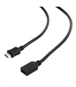 GEMBIRD Kabel prodlužovací HDMI - HDMI 1,8m (zlacené konektory, stíněný)