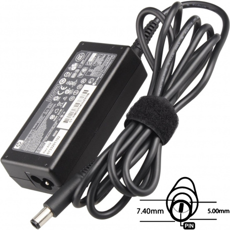 Napájecí adaptér 65W 18,5V, 7.4x5.0, originál HP