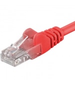 PremiumCord Patch kabel UTP RJ45-RJ45 CAT6 2m červená