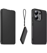 Made for Xiaomi Book Pouzdro s Poutkem pro Xiaomi Redmi Note 13 4G Black