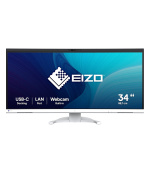 EIZO MT 34" EV3450XC-WT FlexScan, IPS, 3840x1440, 300nit, 1000:1, 5ms, USB-C, DisplayPort, USB, HDMI, Repro, Bílý