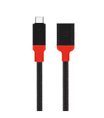 Tactical Pin4Fun Adapter USB-C/Lightning 0,1m Black/Red