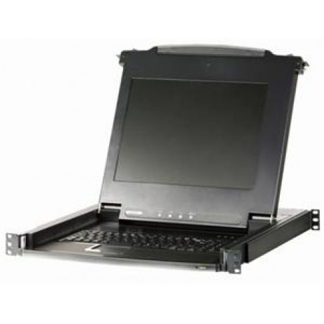 ATEN 17" šuplík do racku,16port KVM,USB+PS/2,touch