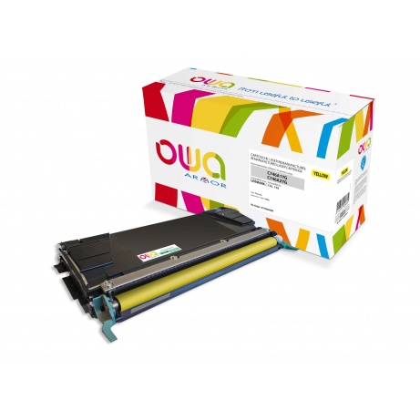 OWA Armor toner kompatibilní s Lexmark C746A1YG, 7000st, žlutá/yellow