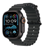 Apple Watch Ultra 2 (2024) GPS + Cellular 49mm Black Titanium Case with Black Ocean Band