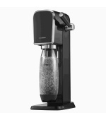 BAZAR - SodaStream ART výrobník sody, mechanický, 1l láhev, bombička s CO2, černý - Poškozený obal (Komplet)