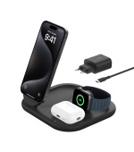 Belkin BOOST CHARGE Qi2 15w Magnetic 3in1, černý