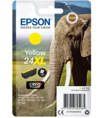 Epson Singlepack Yellow 24XL Claria Photo HD Ink