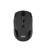 ACER Myš, Wireless mouse MX202 Black - RF 2.4 GHz dongle, DPI 1000/1200/1600, 6 tlačítek