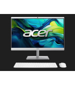 ACER PC AiO Aspire C24-195ES Core Ultra 7-155U,23.8" 1920x1080,16GB,1024GB,Intel Graphics,Win11,White,Silver