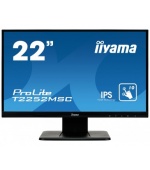 22" LCD iiyama T2252MSC-B1 -IPS, FullHD, repro, VGA, HDMI, DisplayPort, USB, kapacitní multidotykový