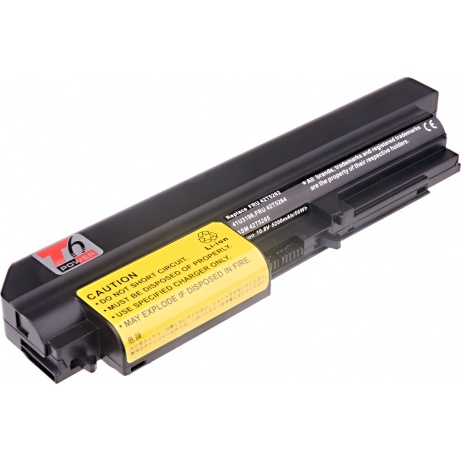 Baterie T6 Power IBM ThinkPad T61 14,1 wide, R61 14,1 wide, R400, T400, 5200mAh, 56Wh, 6cell