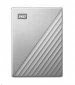 WD My Passport Ultra 5TB, Externí HDD, USB-C 3.0, pro MAC, stříbrná