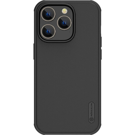 Nillkin Super Frosted PRO Zadní Kryt pro Apple iPhone 14 PRO MAX Black (Without Logo Cutout)