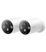 TP-Link Tapo C425 set 2x venkovní kamera C425 (4MP, 2K QHD, 1440p, IR 15m, WiFi, micro SD card, IP66)