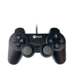 Gamepad C-TECH Callon pro PC/PS3, 2x analog, X-input, vibrační, 1,8m kabel, USB