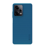 Nillkin Super Frosted Zadní Kryt pro Xiaomi Redmi Note 12 Pro 5G/Poco X5 Pro 5G Peacock Blue