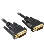 PREMIUMCORD Kabel DVI - DVI propojovací 10m (DVI-D, M/M, dual link)