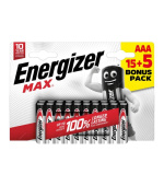 Energizer LR03/20 Max AAA 15+5 zdarma