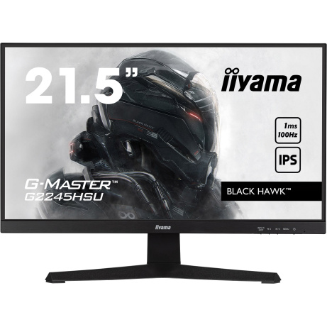 iiyama G-Master/G2245HSU-B2/21,5"/IPS/FHD/100Hz/1ms/Black/3R