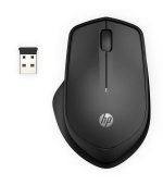 HP 285 Silent Wireless Mouse/Kancelářská/Optická/Pro praváky/1 200 DPI/Bezdrátová USB/Černá