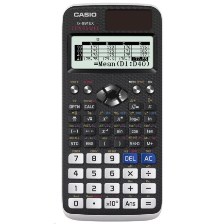 CASIO kalkulačka FX 991 CW, černá, školní/vědecká